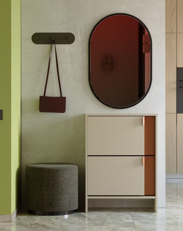 Lustro wiszące małe LAYERS LAY58