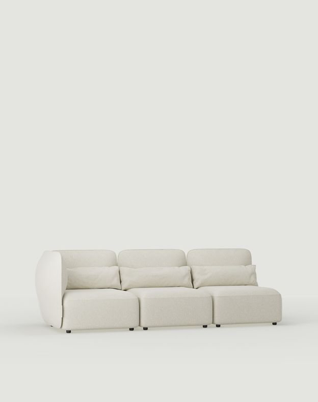 Trzyosobowa sofa otwierana na prawą stronę NEDO NED04P