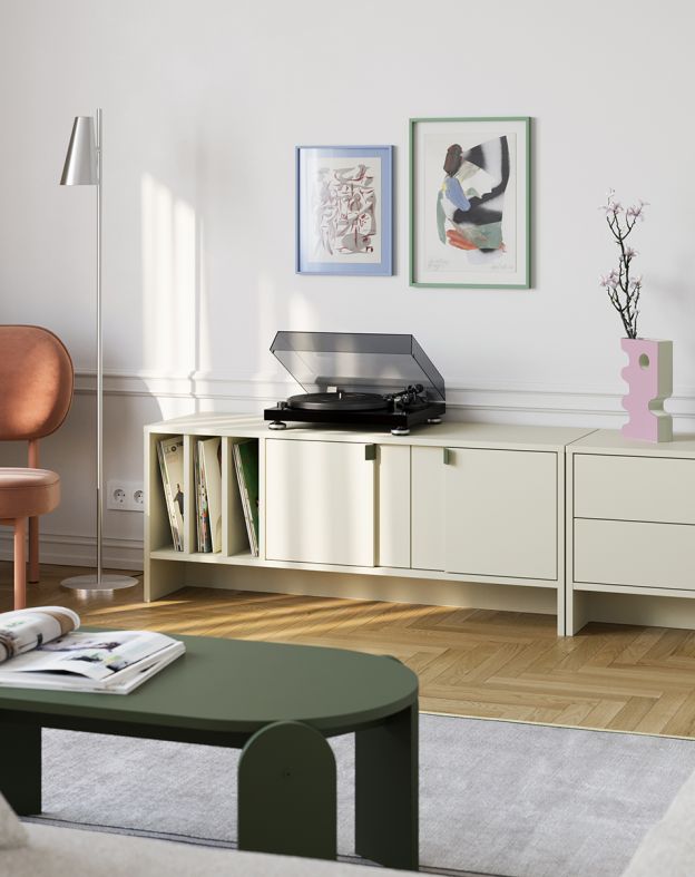 Szafka RTV na winyle LAYERS LAY08