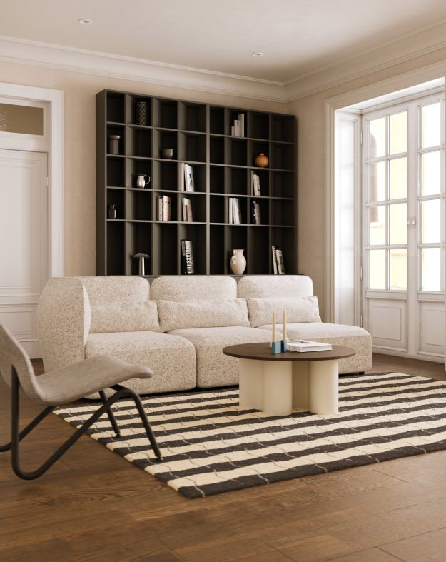 Trzyosobowa sofa otwierana na prawą stronę NEDO NED04P