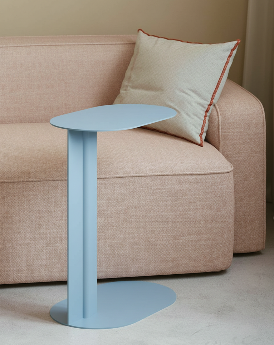 OUTLET Stolik pomocniczy stalowy LONDO Laguna