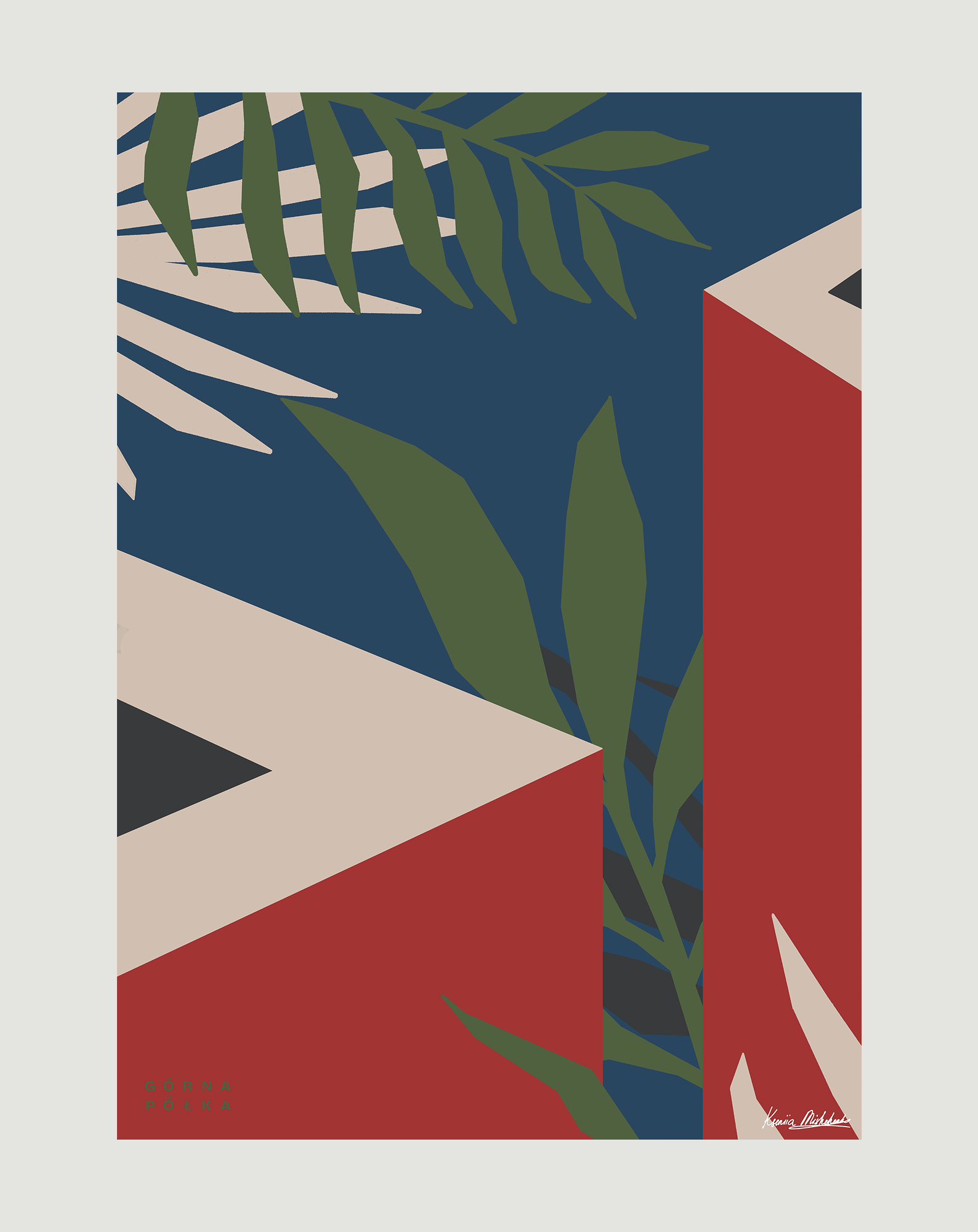 Plakat Kseniia Mishchenko "Urbanjungle" B2