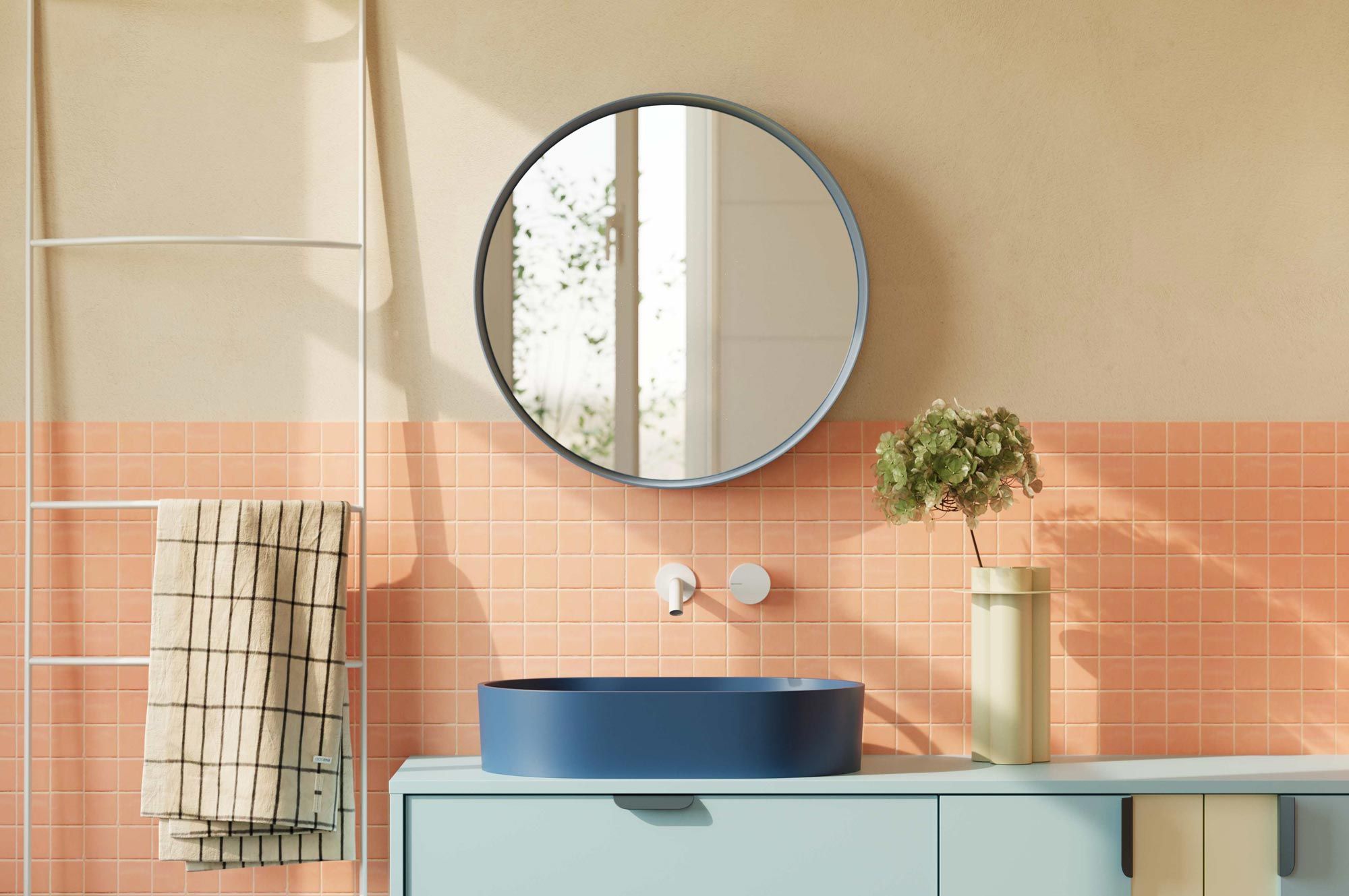 Lustro LULO Ø58 cm
Kolor: Laguna