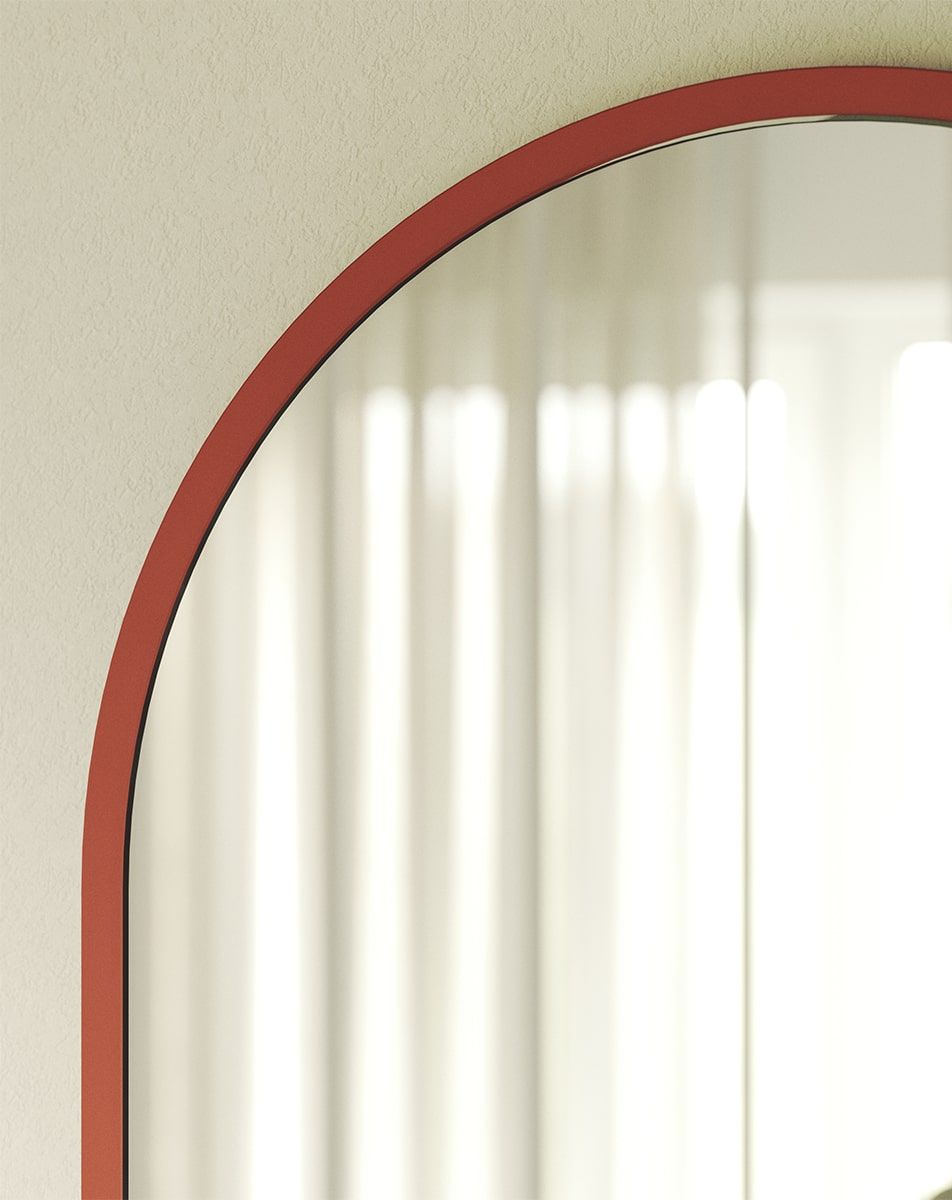 Lustro wiszące LAYERS LAY54
Kolor: Ognista Terakota
Rodzaj tafli lustra: Klasyczne