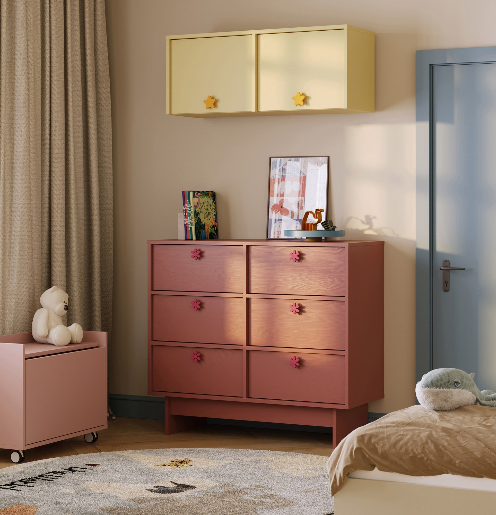 Pawlacz KABE KIDS PWK02K w stylu JAPANDI