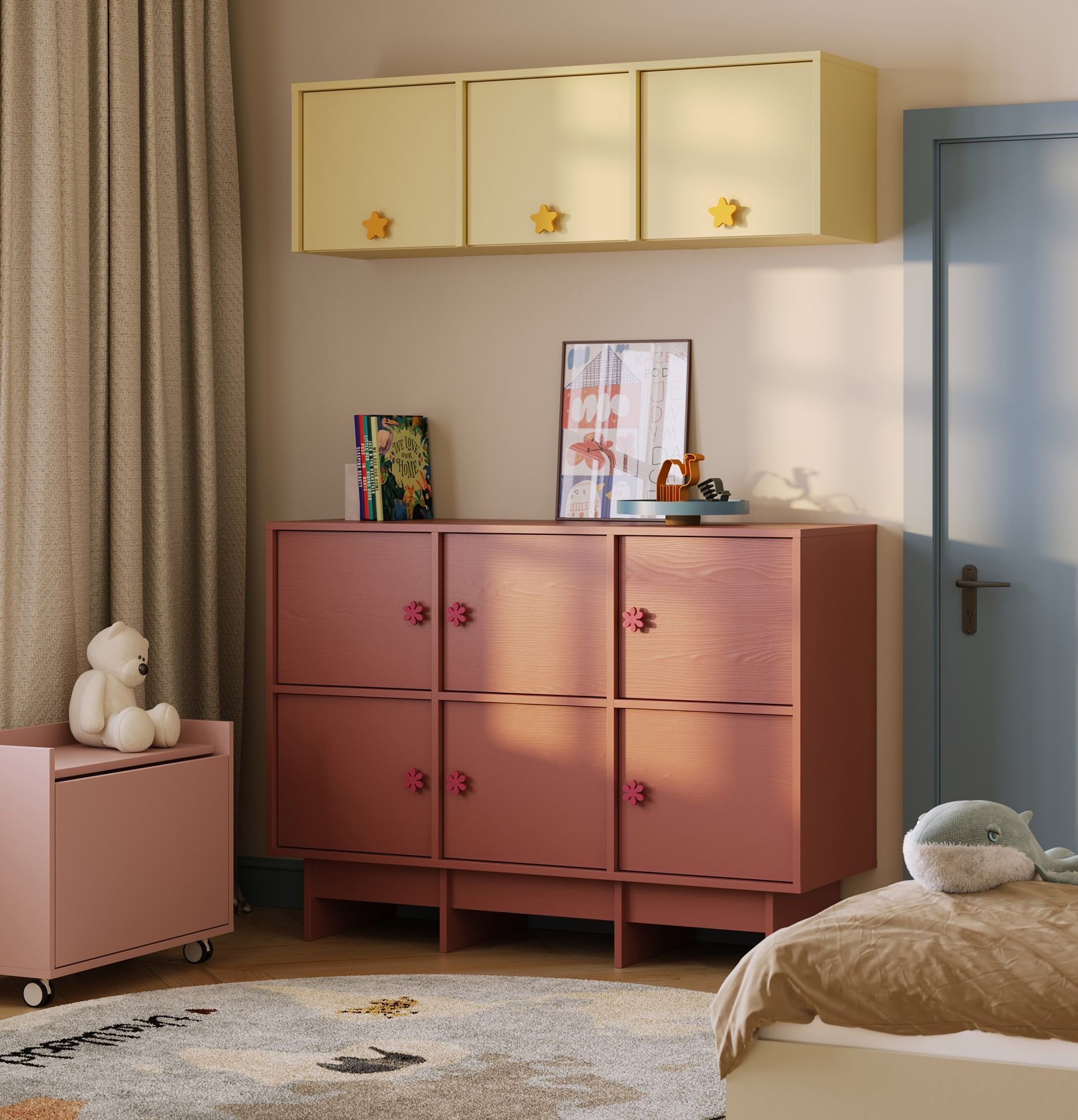 Pawlacz KABE KIDS PWK03K w stylu JAPANDI