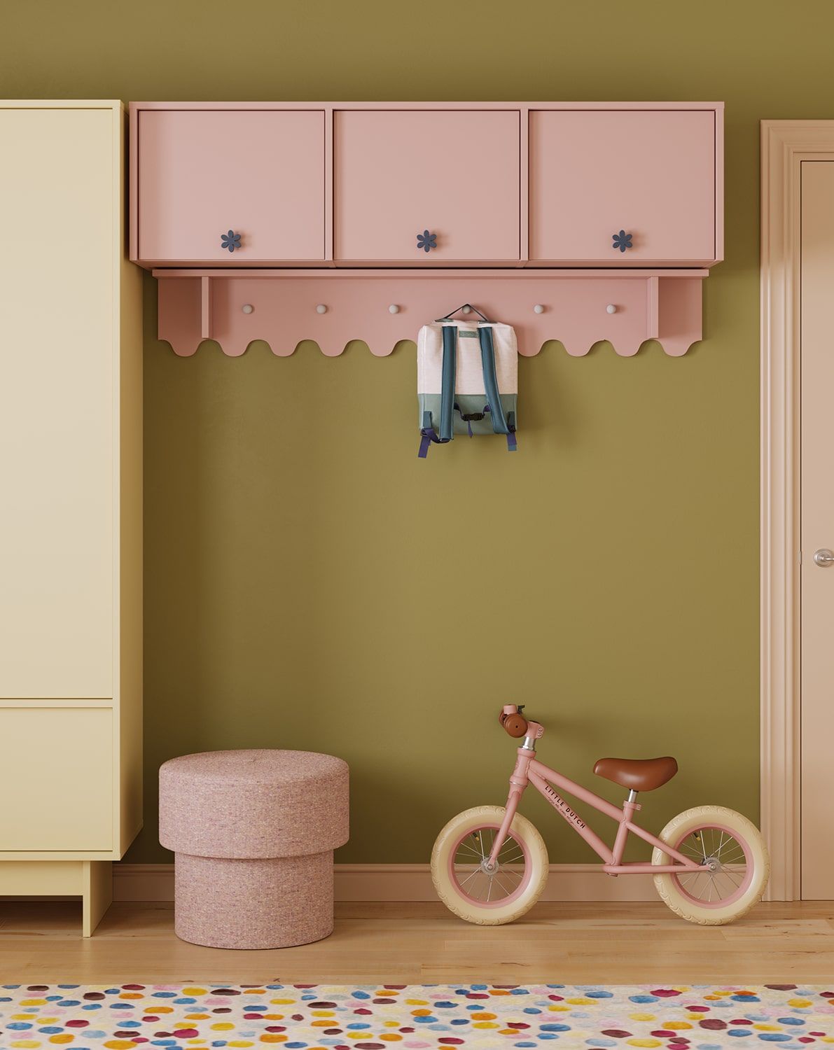 Pawlacz KABE KIDS PWK03K w stylu JAPANDI
