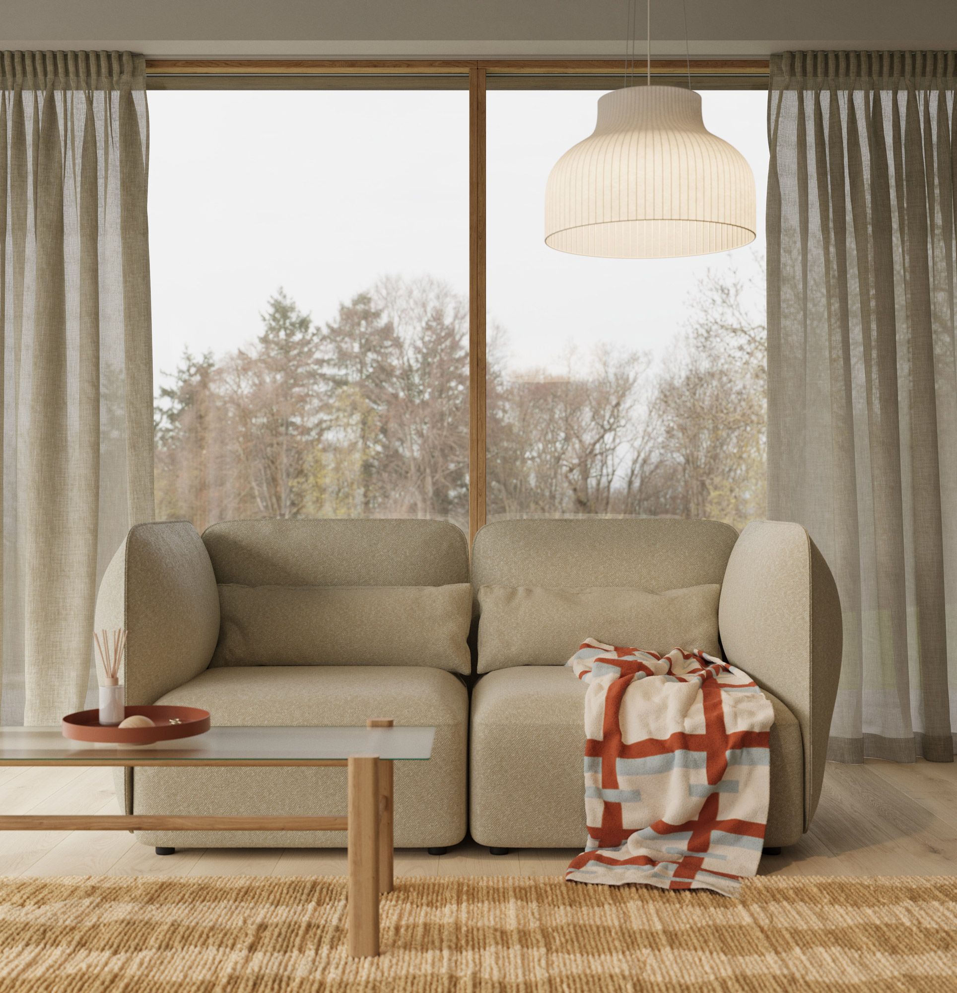 Dwuosobowa sofa NEDO NED01
