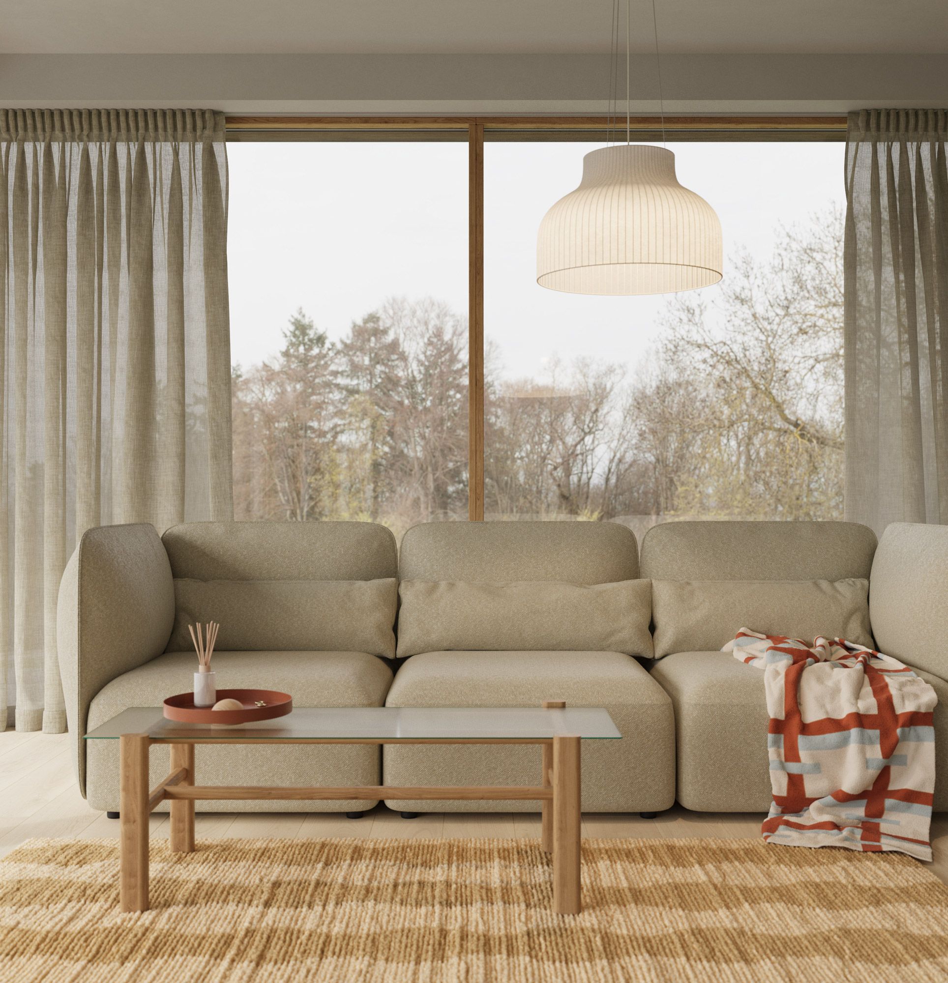 Trzyosobowa sofa NEDO NED03
