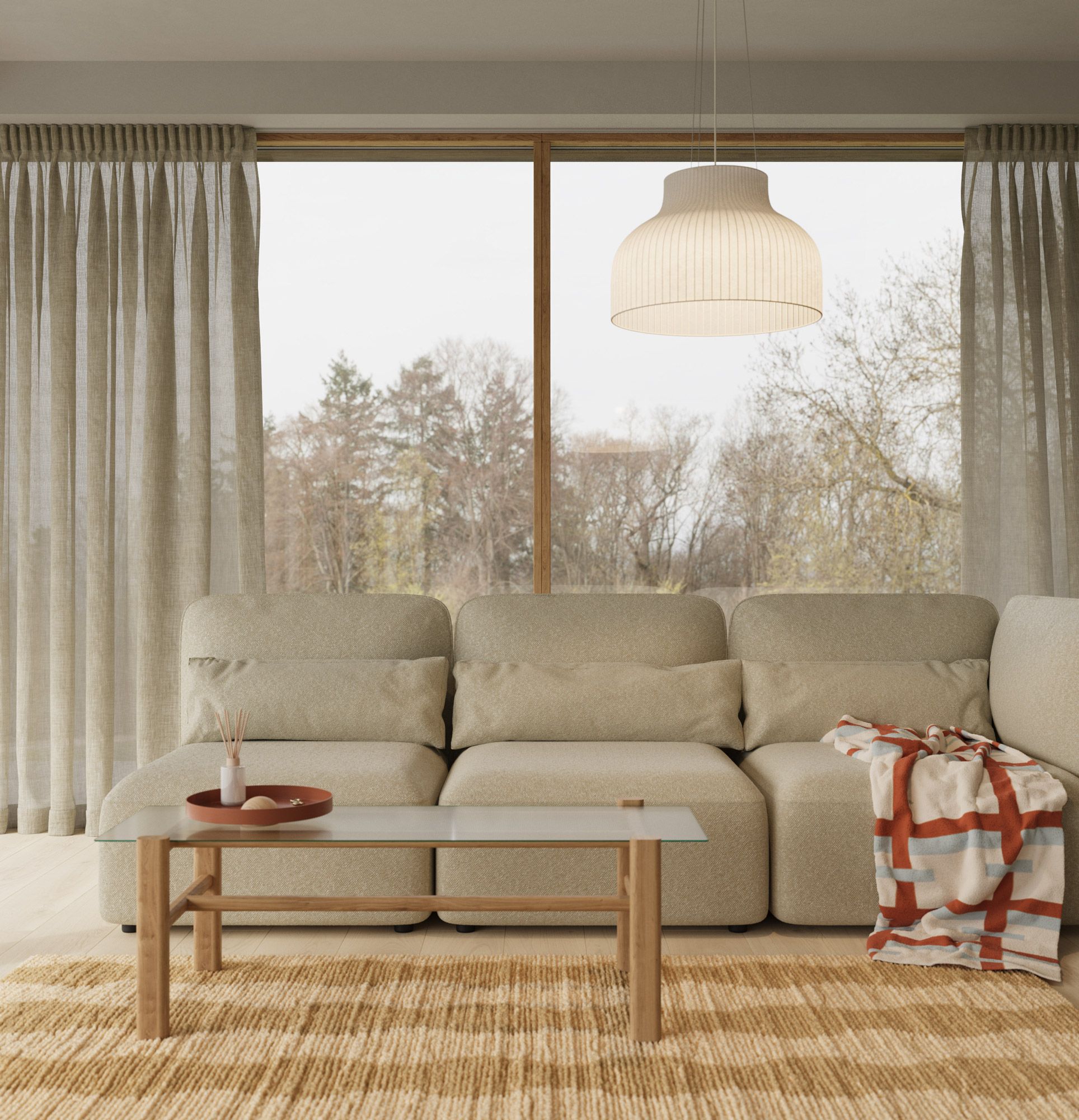 Trzyosobowa sofa otwierana na lewą stronę NEDO NED04L
