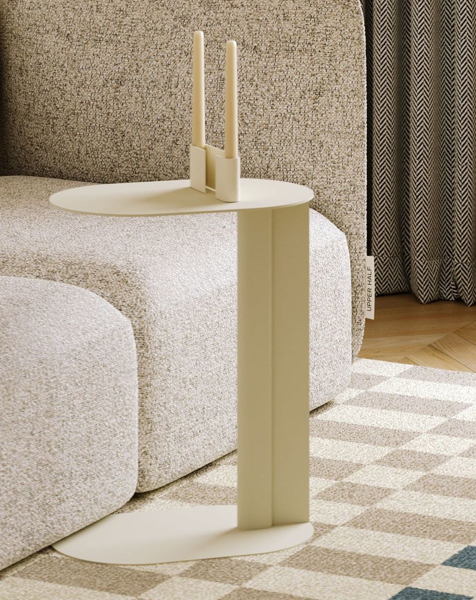 OUTLET Stolik pomocniczy stalowy LONDO Droga Mleczna