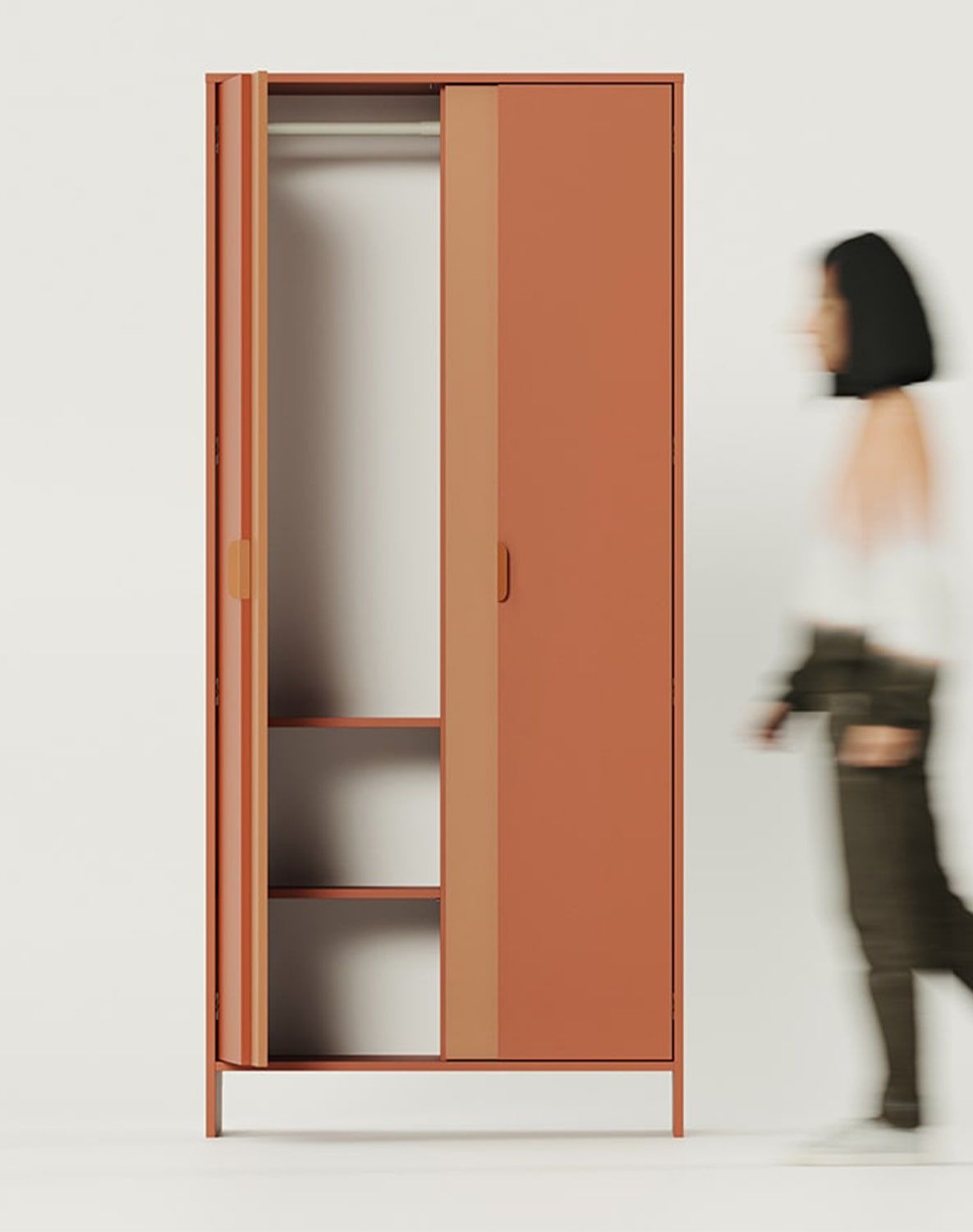 Szafa głęboka LAYERS z drążkiem LAY68
Kolor: Ognista Terakota
Kolor 2: Głębia Sahary
Uchwyt: Uchwyt Krawędziowy LAYERS 110 Ognista Terakota