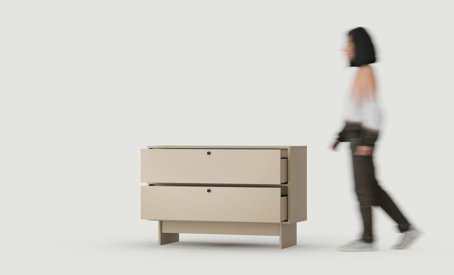 Szafka pod umywalkę KABE KU02B w stylu JAPANDI
Kolor: Cappuccino
Uchwyt: Uchwyt Kula Czarna KD