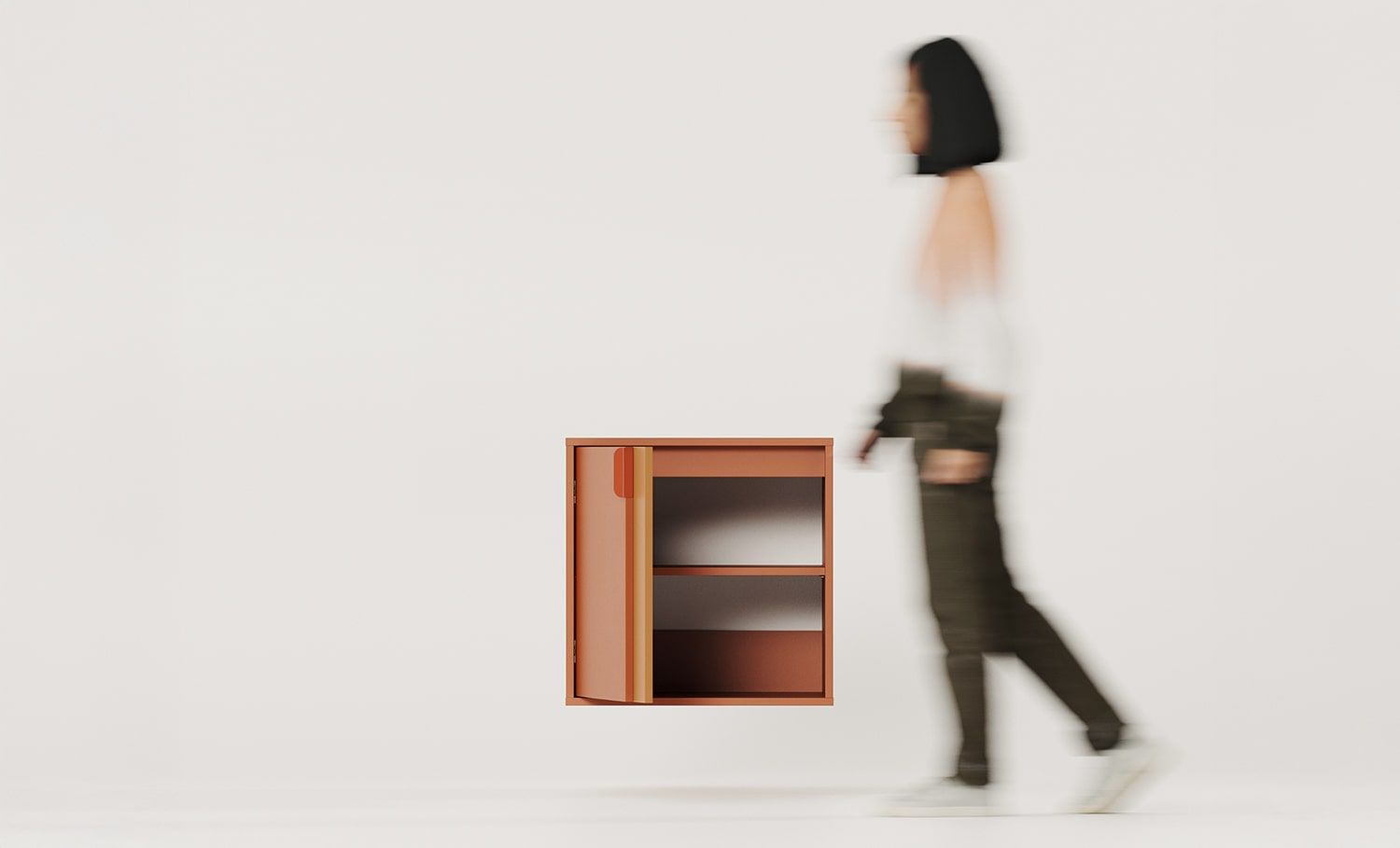 Szafka pod umywalkę wisząca LAYERS LAY66
Kolor: Ognista Terakota
Kolor drugiej warstwy frontu: Głębia Sahary
Uchwyt: Uchwyt LAYERS 110 Ognista Terakota