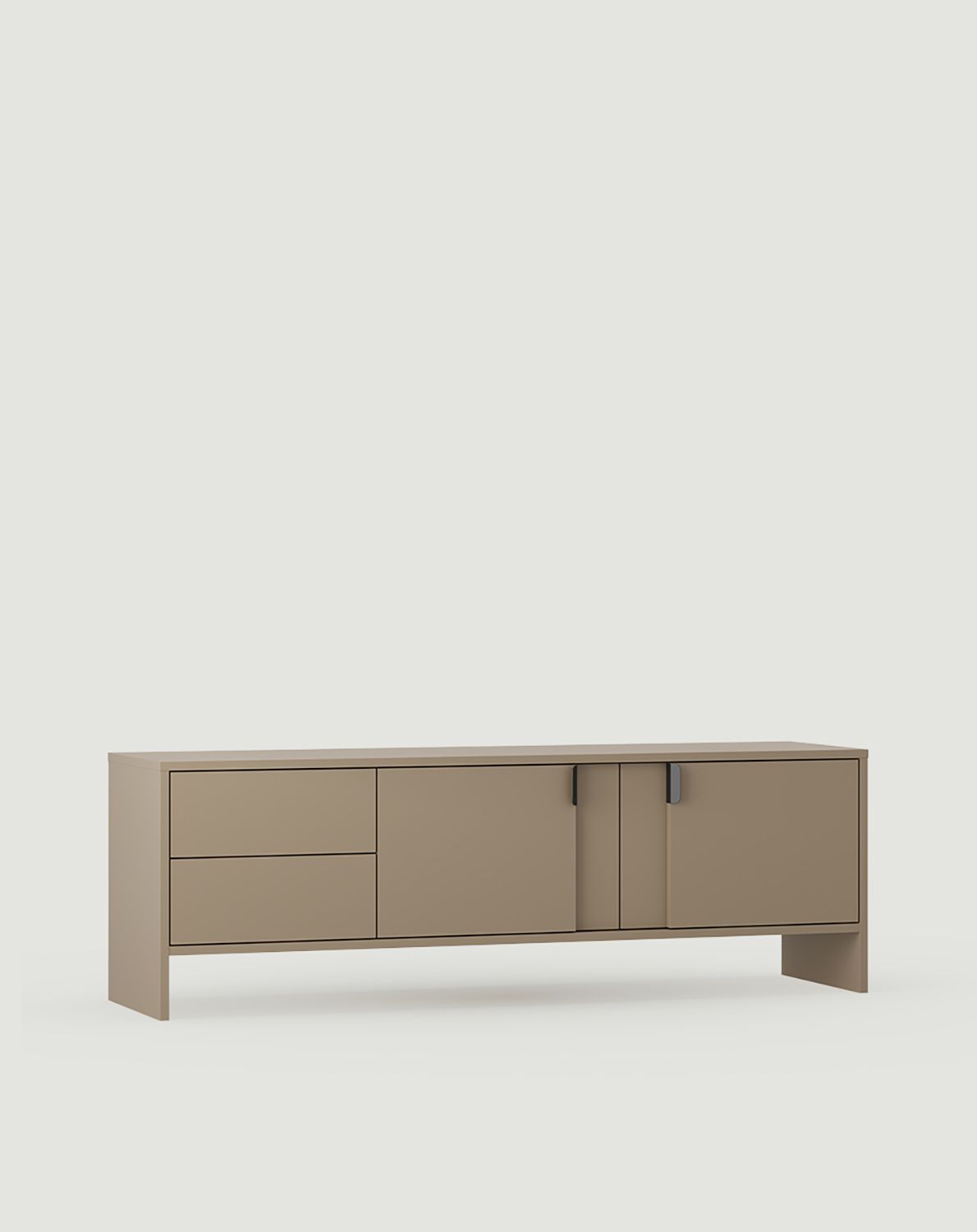 Szafka RTV LAYERS LAY04
Kolor: Cappuccino
Kolor drugiej warstwy frontu: Cappuccino
Uchwyt: Uchwyt LAYERS 110 Czarny