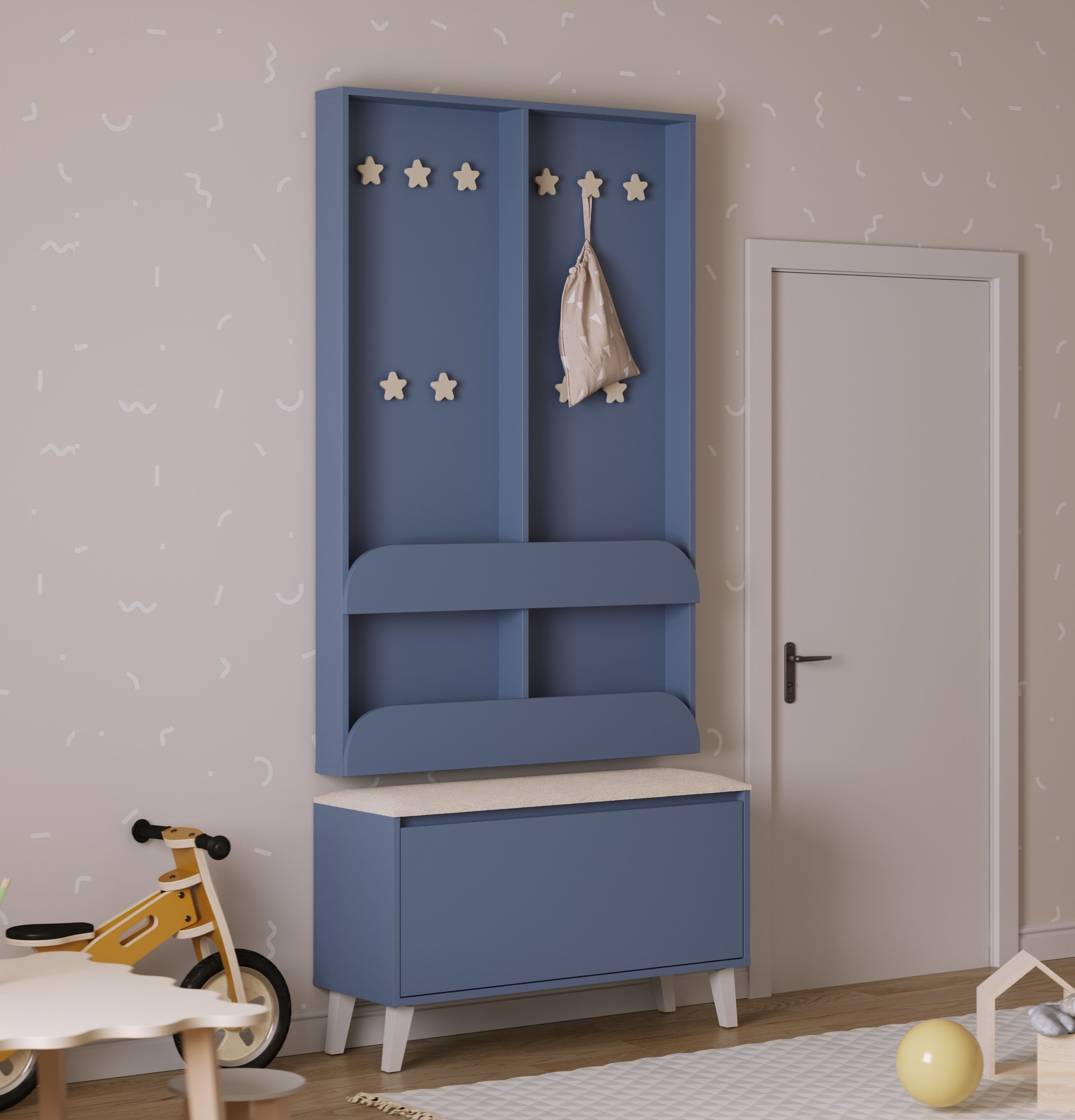 Wieszak zabudowa RAGNAR KIDS RA17K