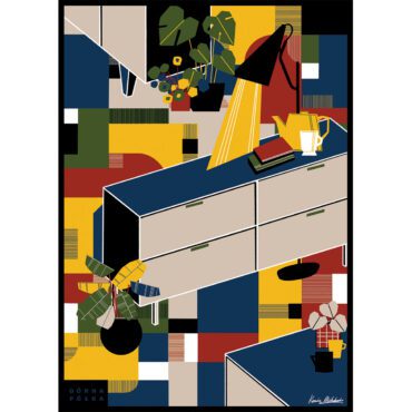 Plakat Kseniia Mishchenko “Bauhaus”