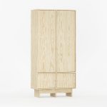 Szafa KABE SZK02 w stylu JAPANDI cleaf drewniany